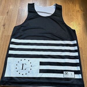 Black and White Graphic Tank Top